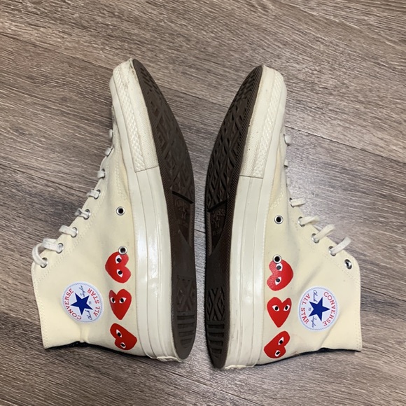Comme des Garcons & Converse high top shoes - Picture 6 of 10